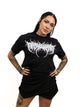 Death Metal Logo Crop Top