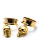 Skull Dangle Threaded Steel Tunnels