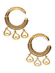 Stippled Dew Drop Steel Hangers