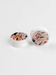Funky Terrazzo Desert Sunset Acrylic Image Plugs