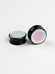 Holographic Rainbow Acrylic Image Plugs