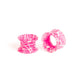 White Paint Splatter Silicone Ear Skins