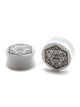 Oh Shit! Dice Acrylic Image Plugs