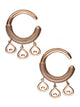 Stippled Dew Drop Steel Hangers