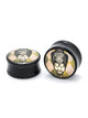 Slytherin House Crest Acrylic Image Plugs