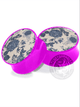 Vintage Floral Acrylic Image Plugs