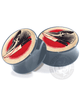 Ghostface Tattoo Flash Acrylic Image Plugs