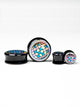 Holographic Disco Ball Acrylic Image Plugs