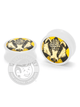 Hufflepuff House Crest Acrylic Image Plugs