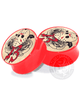 Jason Tattoo Flash Acrylic Image Plugs