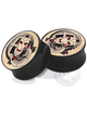 Jigsaw Tattoo Flash Acrylic Image Plugs