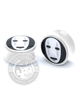 No Face Acrylic Image Plugs