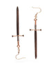 Sword Steel Earrings