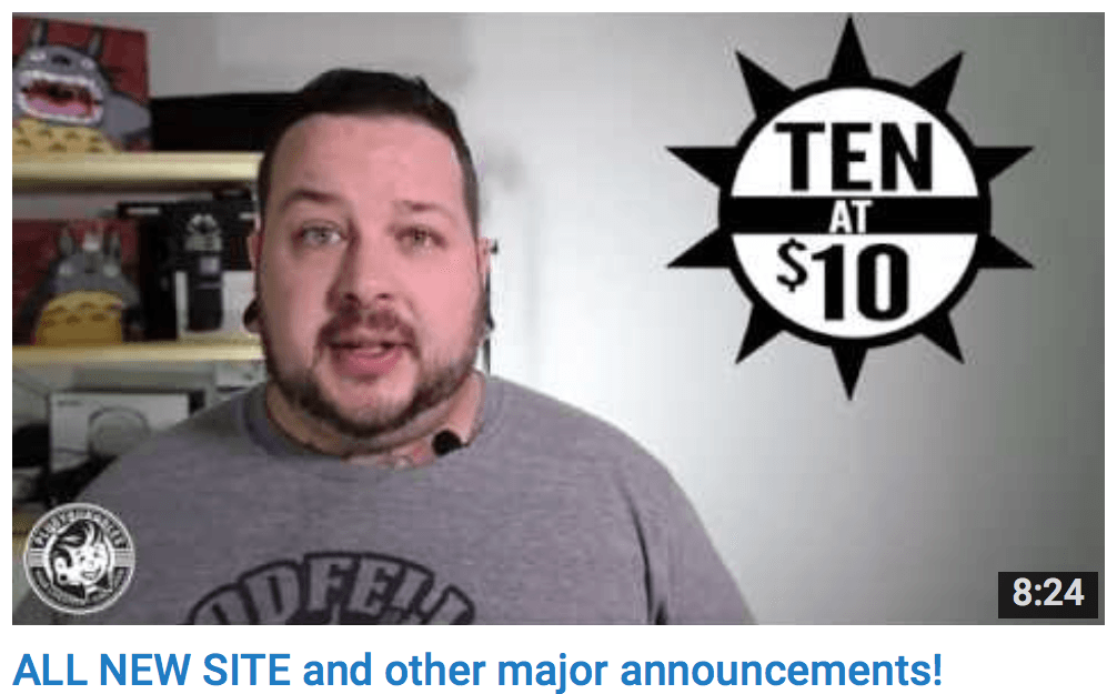 ALL NEW SITE and other major announcements!