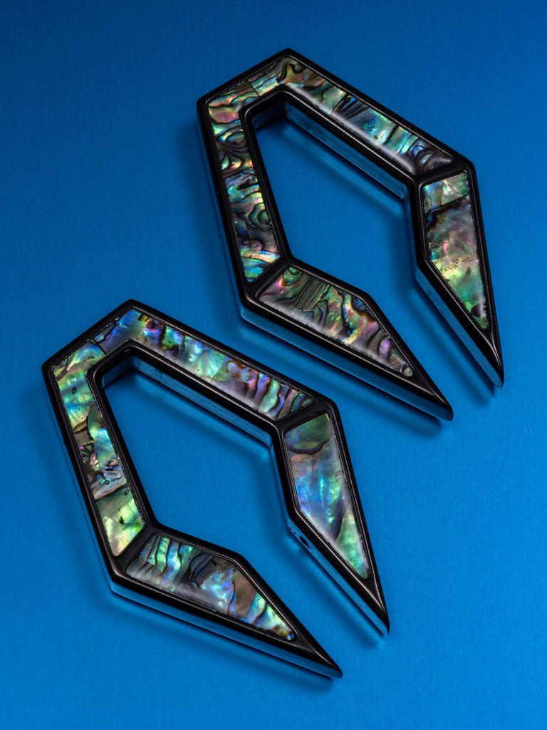 Abalone Inlay Pincher Steel Hangers