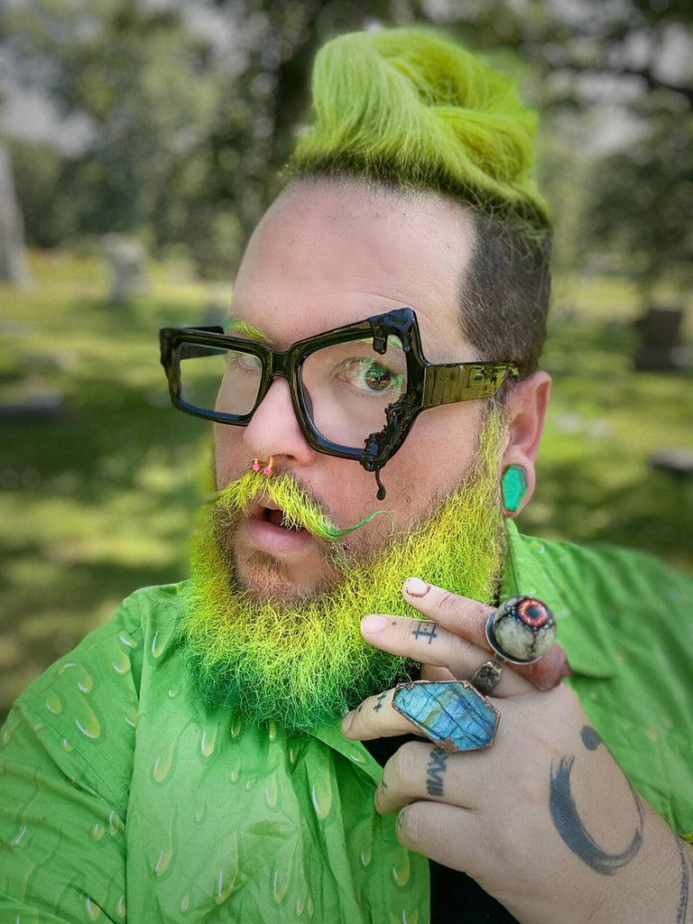 Fuller Green Aurora Coffin Cut Stone Plugs