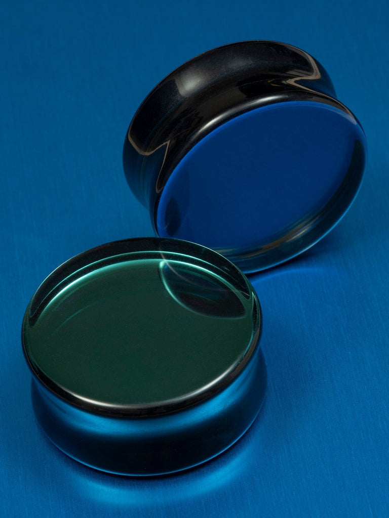 Black Aurora Stone Plugs