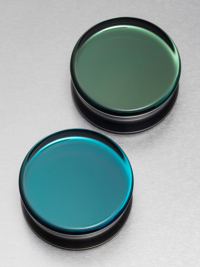 Black Aurora Stone Plugs