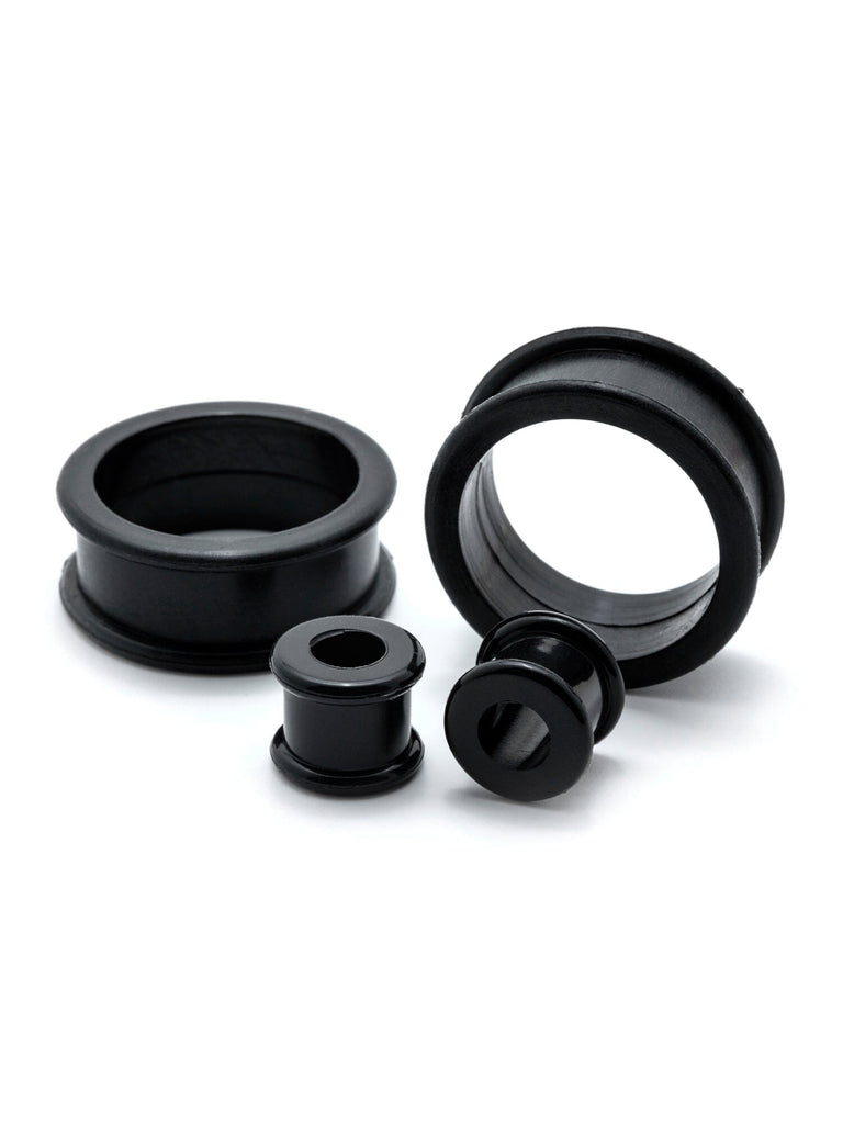 Silicone Ear Gauge Stretching Kit – 16-26 Pieces, 8g To 1 Inch, Saddle & Tunnel Set