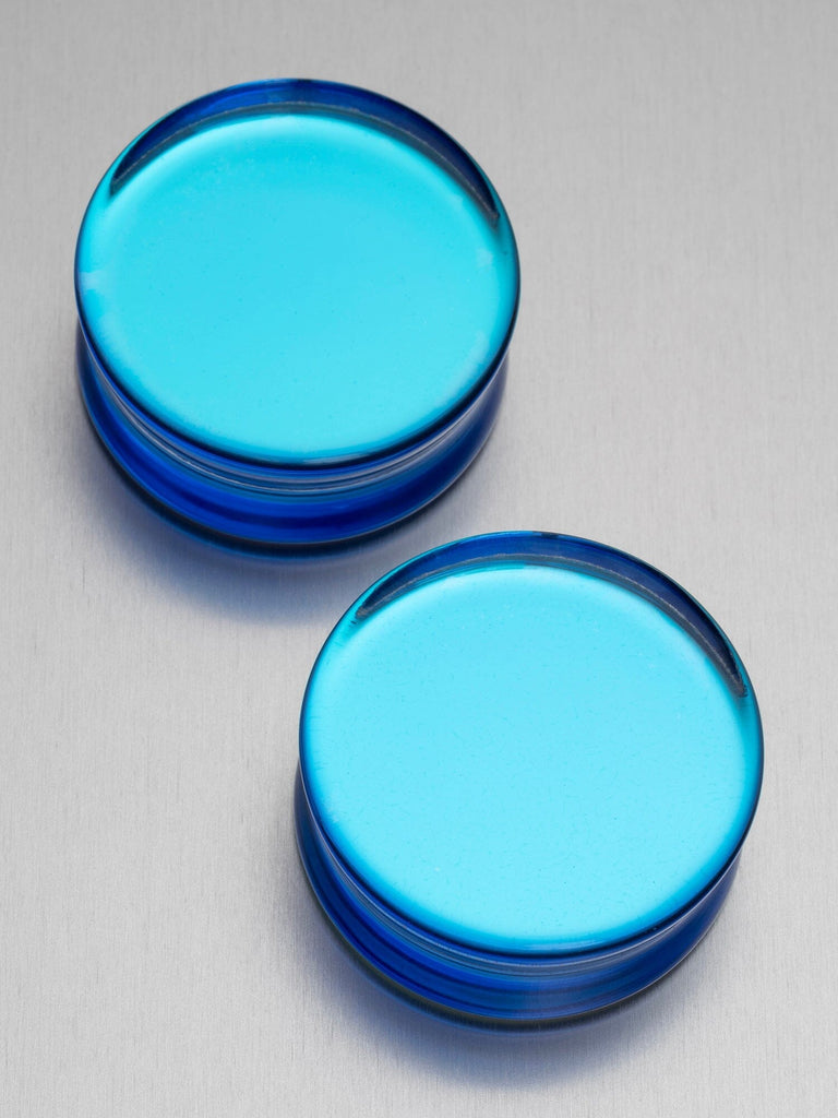 Blue Aurora Stone Plugs