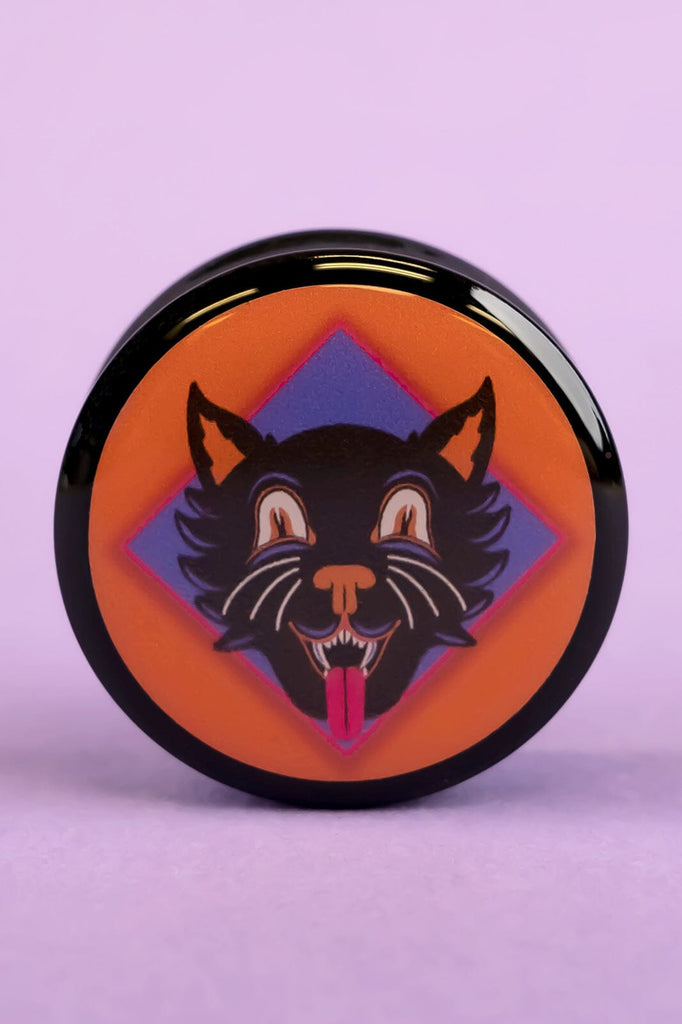 Cat Trick Acrylic Image Plugs