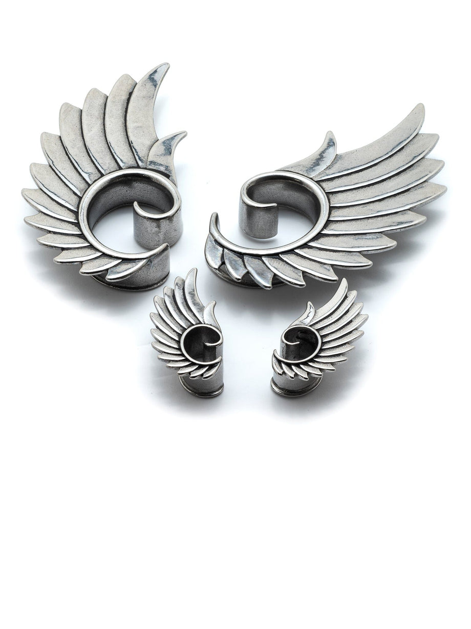 Cherub Wing Steel Curled Saddles | Angel Wing Tunnels
