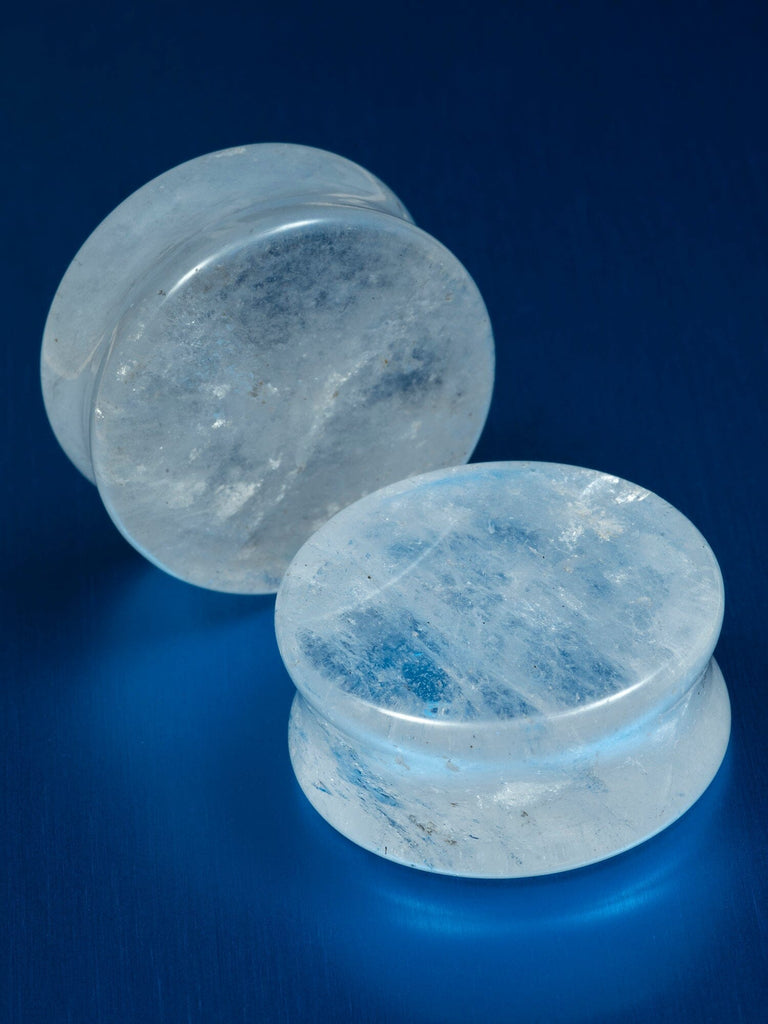Clear Quartz Stone Plugs