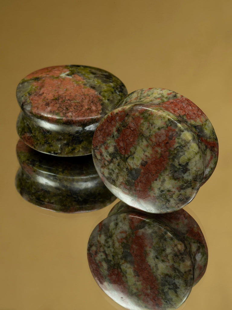 Earth Quartz Stone Plugs