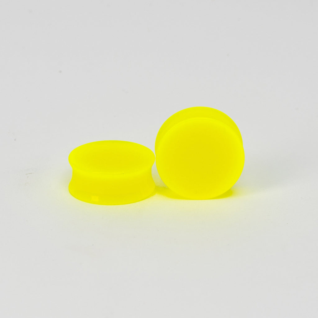 Glow in the Dark Neon Green Acrylic Plugs