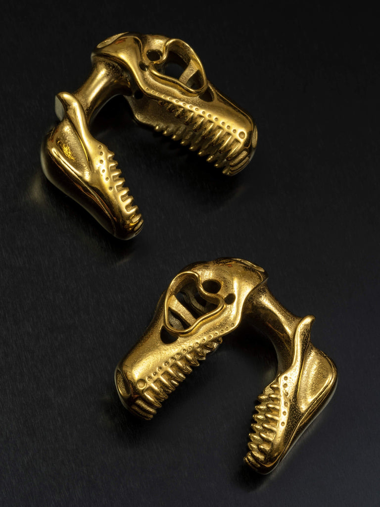T-Rex Dinosaur Skull Steel Hangers