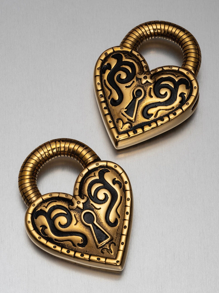 Total Eclipse of the Lock Heart Steel Hangers