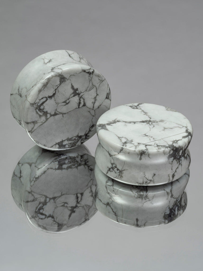 Howlite Stone Plugs