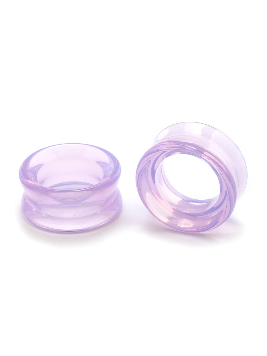 Lavender Opal Stone Tunnels | Stone Gauges | Stone Tunnels ...