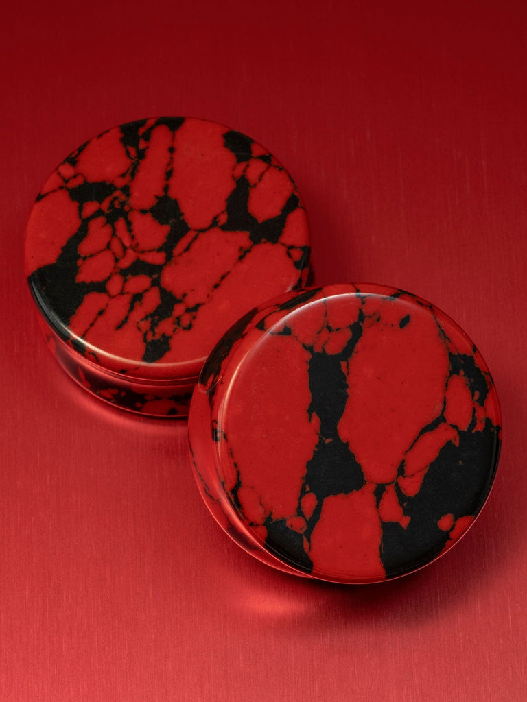 Maul Malachite Stone Plugs