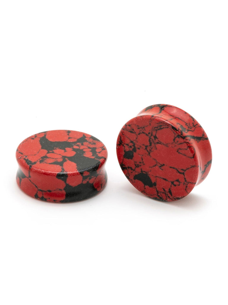 Maul Malachite Stone Plugs
