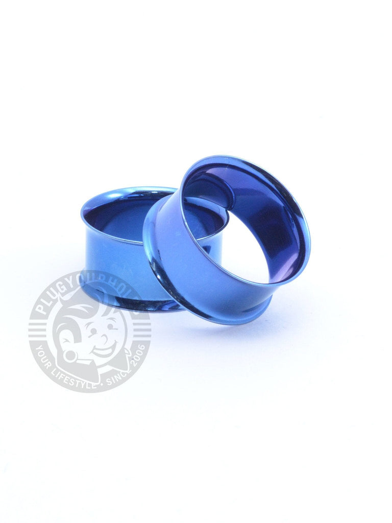 Blue Double Flared Steel Tunnels
