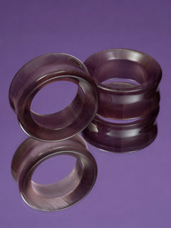 Plum Cat's Eye Stone Tunnels