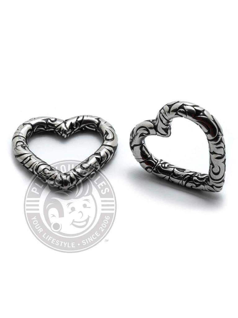 Baroque Heart Clicker Hangers