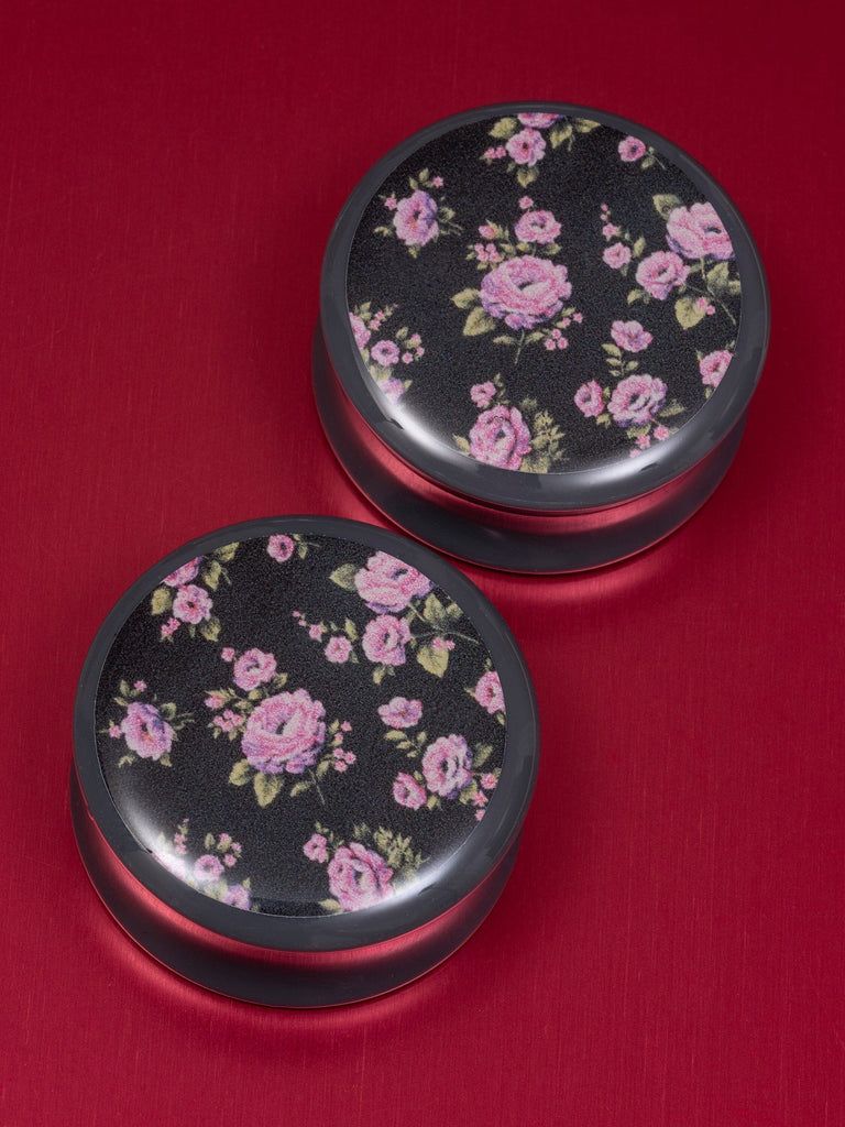 Vintage Rose Acrylic Image Plugs