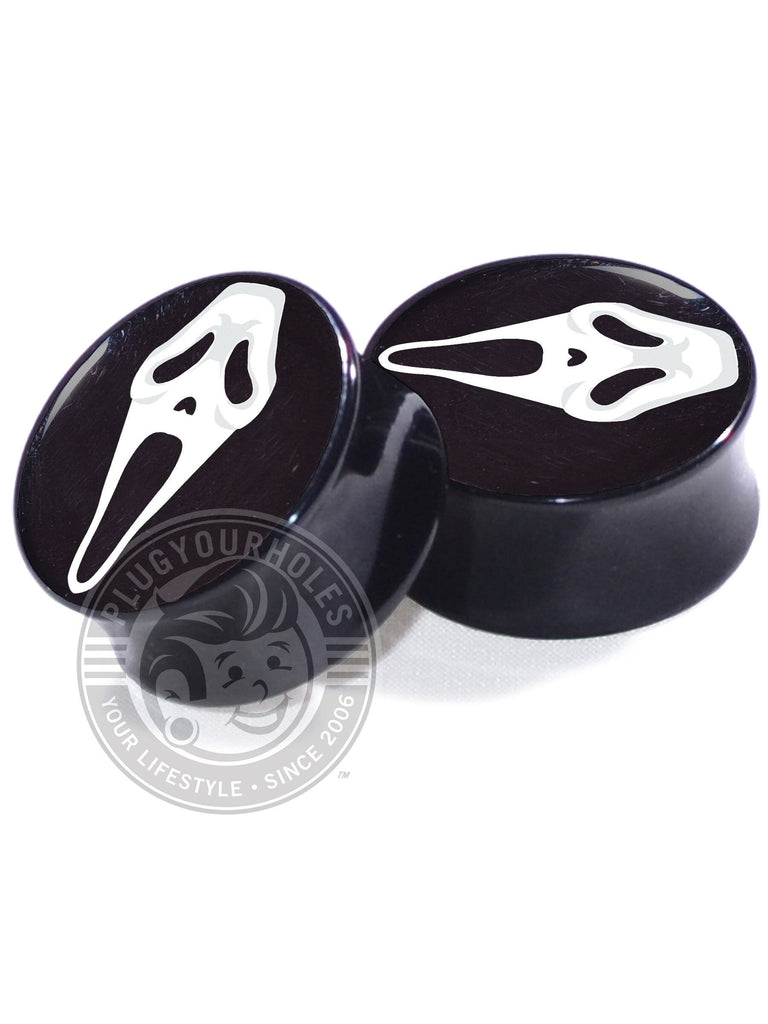 Ghostface Mask - Image Plugs (The Limited Black Series)