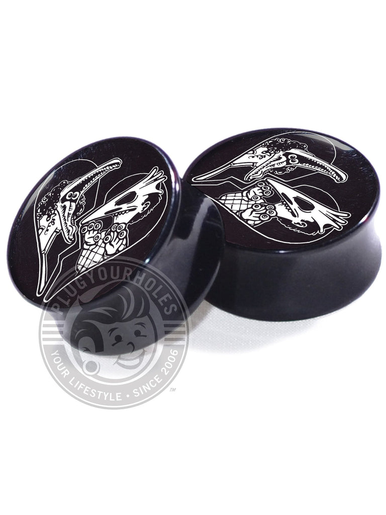 Beetlejuice Adam & Barbara - Image Plugs (The Limited Black Series)