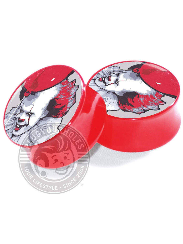 Pennywise Balloon - Acrylic - Image Plugs