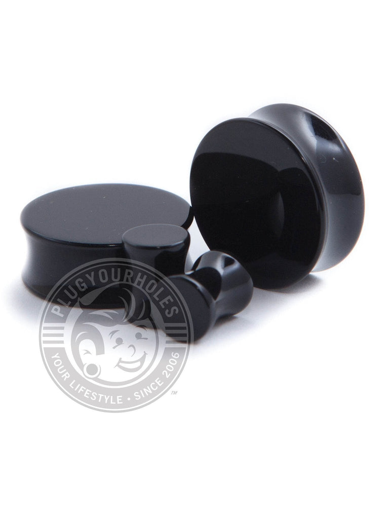 Black Acrylic Plugs