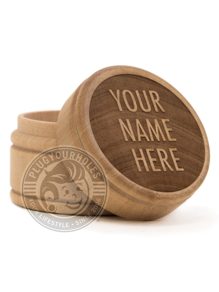 Custom Engraved Plug Box