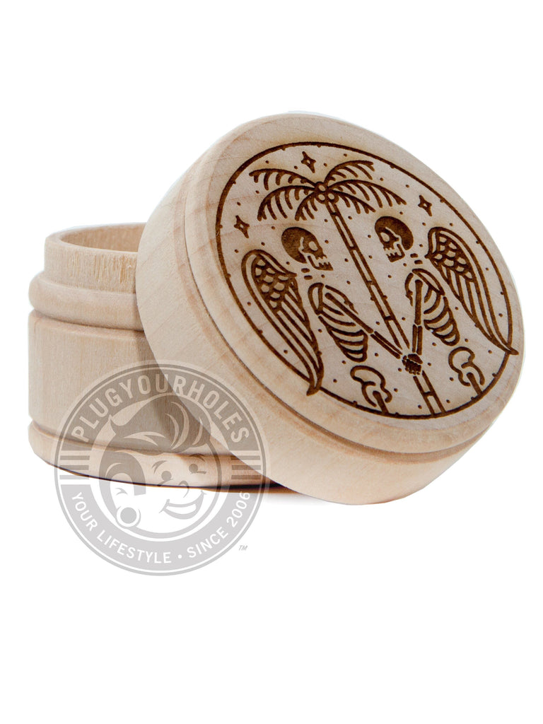 Death Palm - Engraved Plug Box