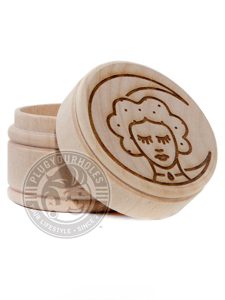 Moon Sleeper - Engraved Plug Box