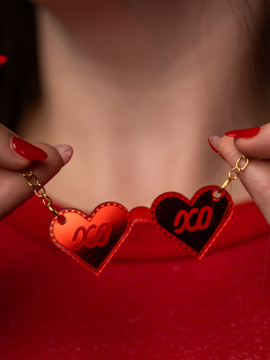 Heart Pendant Necklace | Valentine's Day Necklaces | XOXO