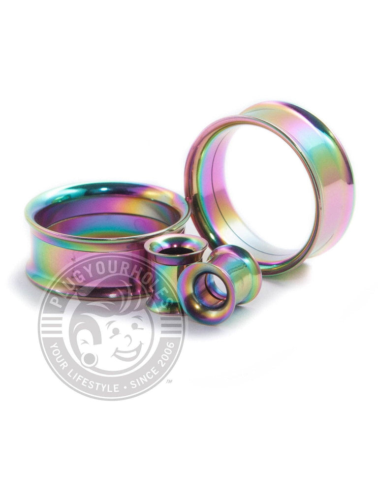 Oil Slick Internally Threaded Steel Tunnels
