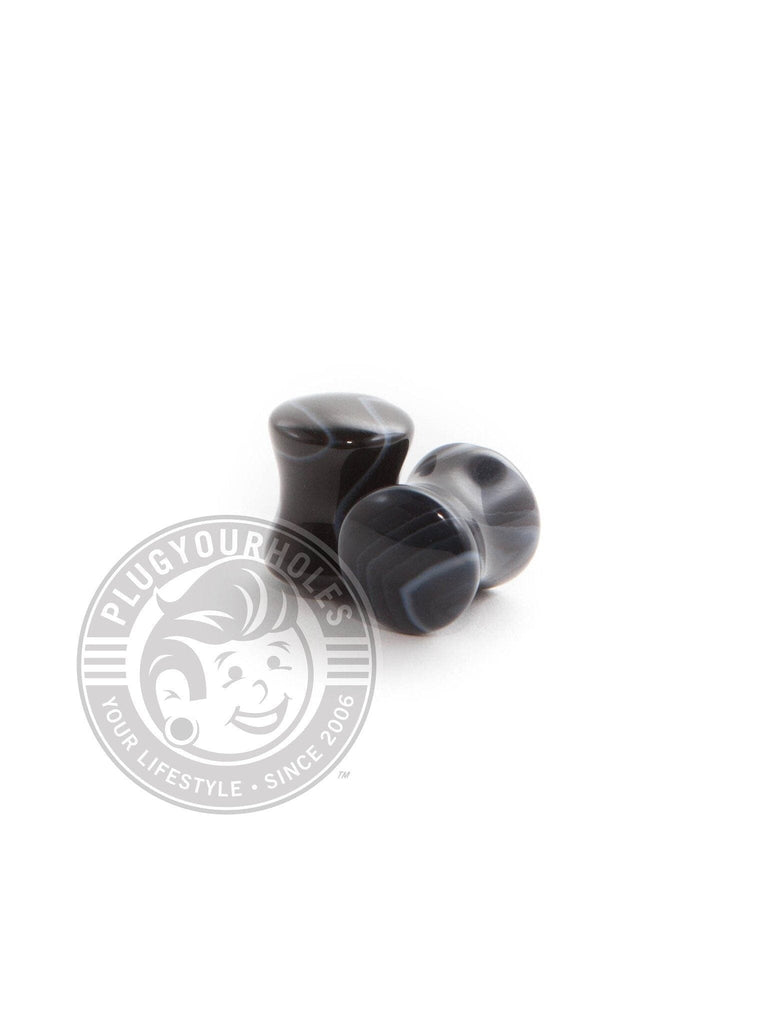 Smoke Agate Stone Plugs