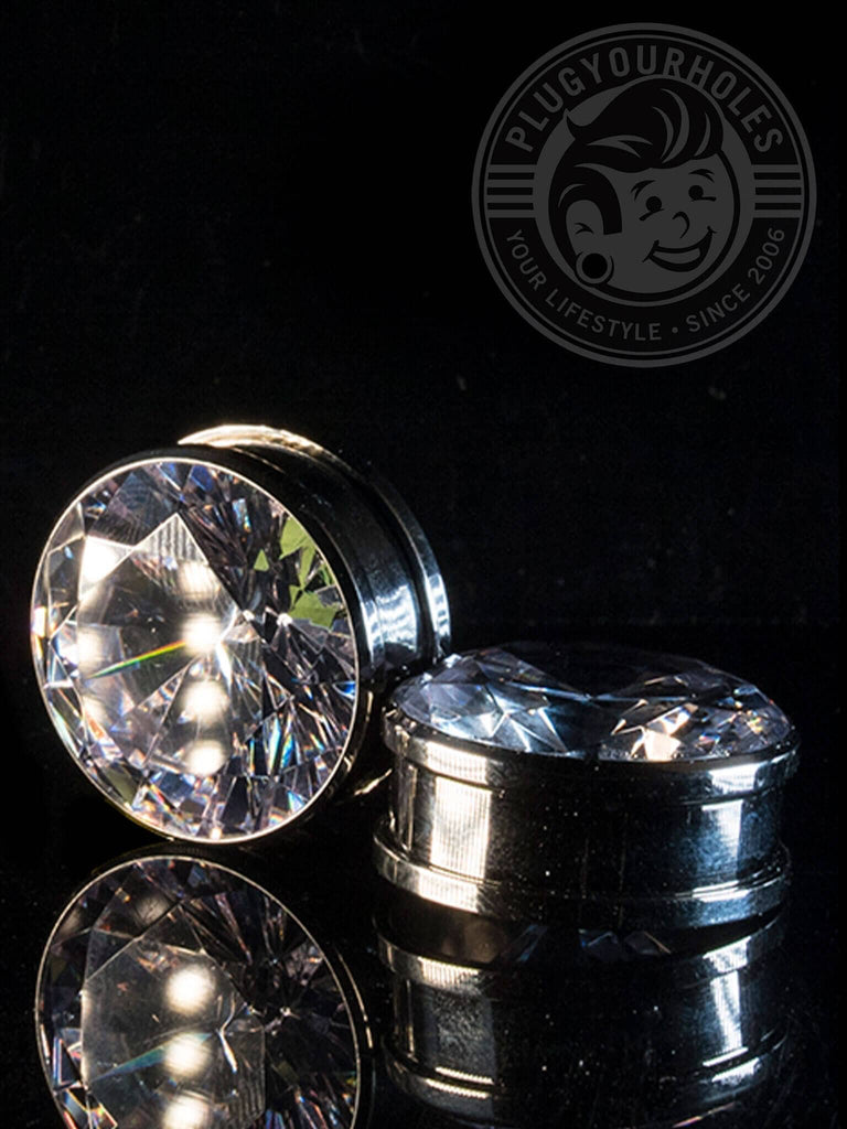 Big Bling Threaded Steel Plugs